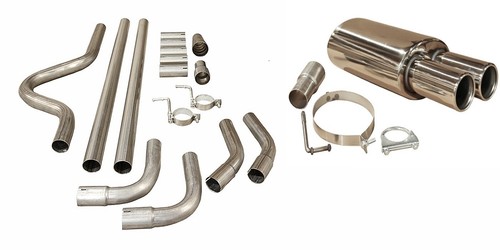 Exhaust cat back system - exhaust,