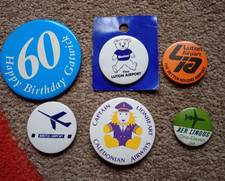 6x Airport / Airlines Pin