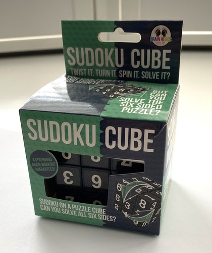 Sudoku cube puzzle - cube, number