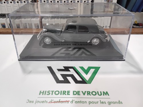 Citroën traction six - six, grise