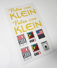 Sticker Decal Set fits KLEIN