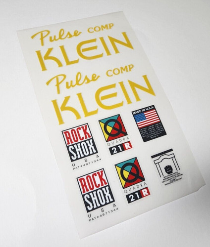 Sticker decal set - sticker, klein