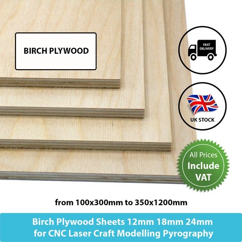Birch plywood sheets - sheets, 12mm