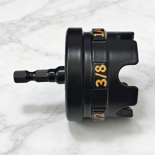 Nut zipper drilling attachment - zipper,