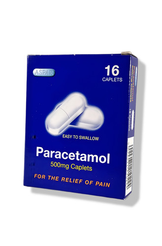 Paracetamol 500mg caplets - 16,