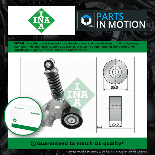Aux belt tensioner fits ford - tensioner,