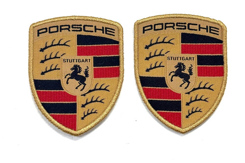 Porsche crest fabric - porsche, on