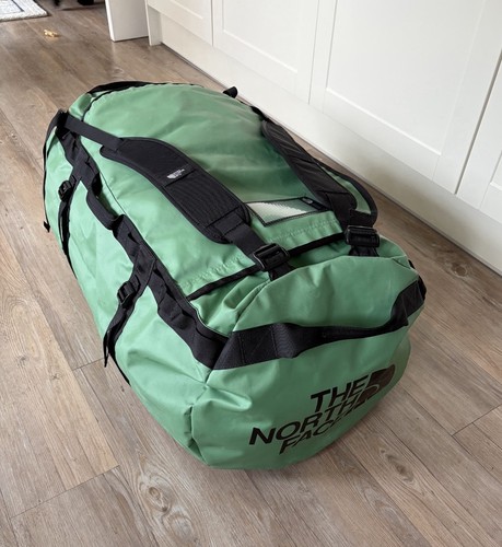 North face green xxl duffel - face,