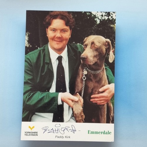 Emmerdale cast card - emmerdale,