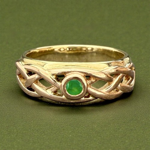 Clogau welsh gold emerald ring - clogau,