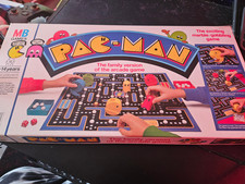 Vintage MB Games Pac Man Board Game 1982 Namco - 3 marbles short.