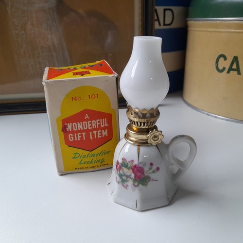 Vintage oil lamp - tilly, nursery