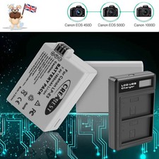 2x LP-E5 Battery &LCD USB