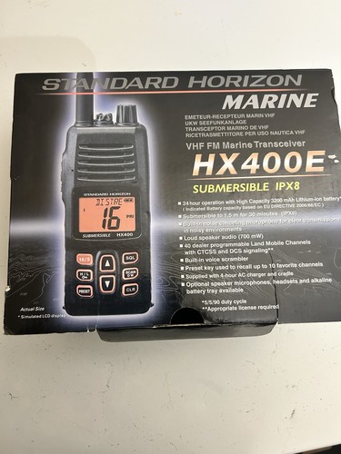 Standard horizon hx400 - horizon,