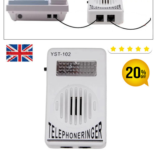 Extra loud telephone - telephone, ring