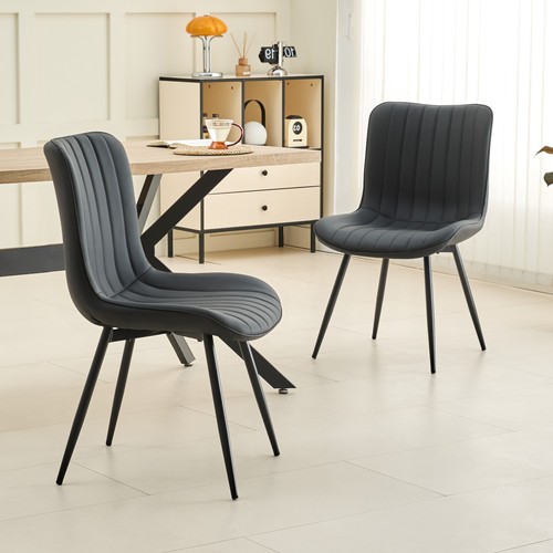 Dining chairs set leather - dining, of