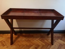 Real leather dark brown