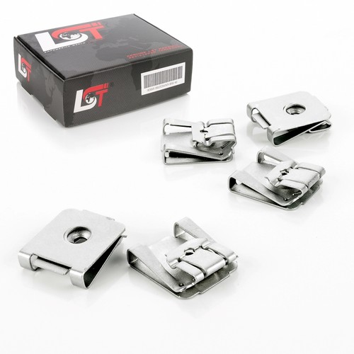Retaining clip lock nut - retaining,
