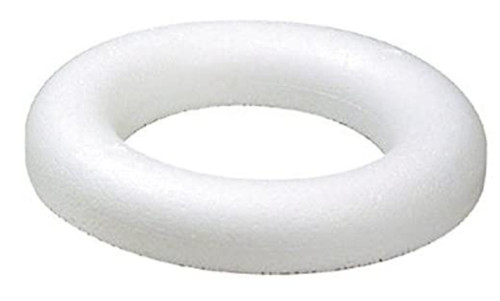 Polystyrene half ring round - half,