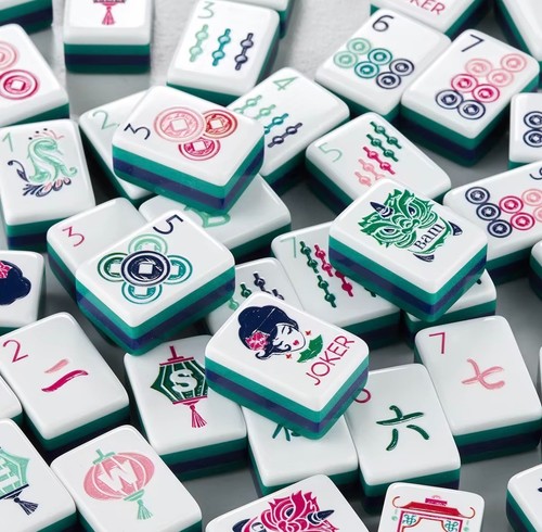 American mahjong game set 160 - american,