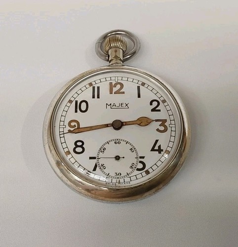 Ww2 military pocket watch with - military,