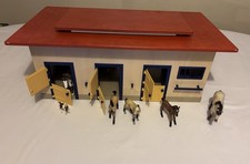 Schlick toy horse stables with