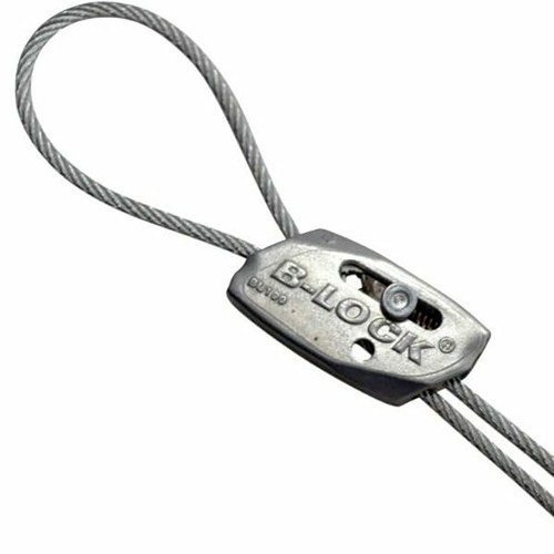 Lock steel wire rope grip - b-lock,