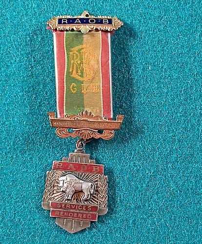 Raob silver gilt - raob,