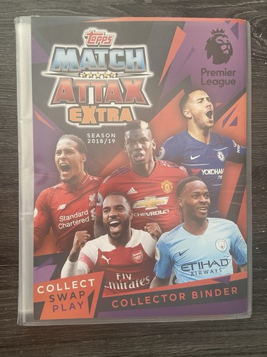 Topps match attax 2018 - match, 2018/19