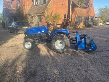 Solis S26 4WD Shuttle Tractor & Flail Mower Package £9995 Only 3 HRs Ex Showroom