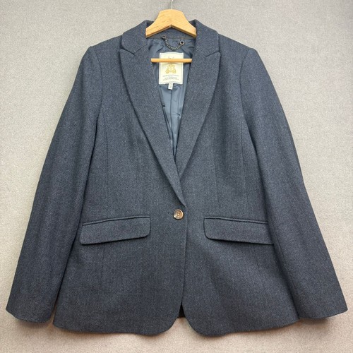 Joules tweed jacket navy - jacket, uk