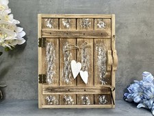 Wooden Key Box Holder Heart