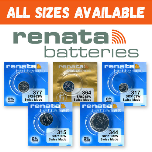 Renata watch batteries - watch, 329