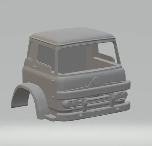 Bedford truck cab - truck, shell