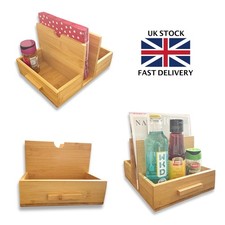 Napkin Holder with Spice Rack