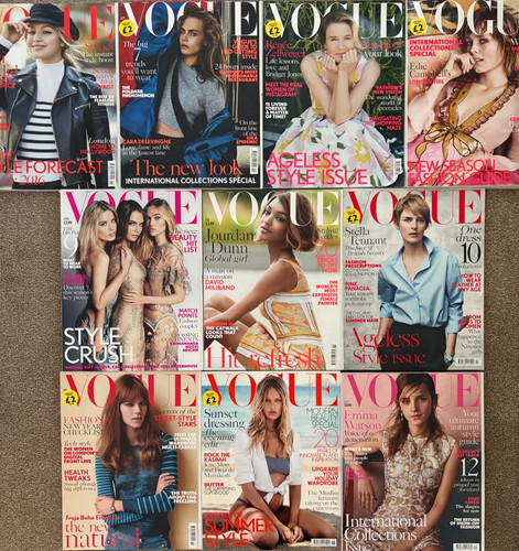 Vogue british magazine - uk,