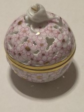 Herend Bud Finial Openwork