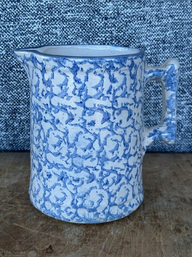 Antique blue white - blue, &