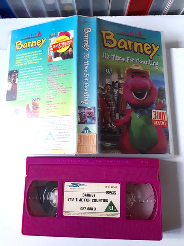 Barney time for counting - it's,