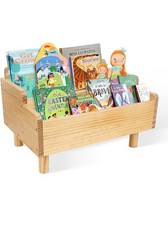 Kids Bookshelf,Montessori Bookshelf Small for Toddler,Baby Book Shelf Caddy