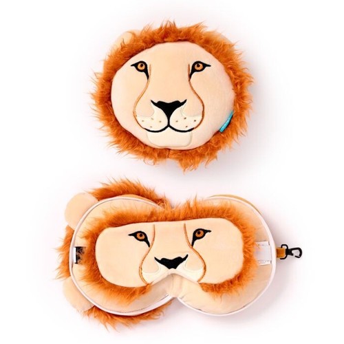 Lion travel pillow eye - eye, sleep