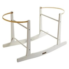 rocking wooden moses basket