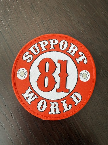 Support world woven patch - 81,