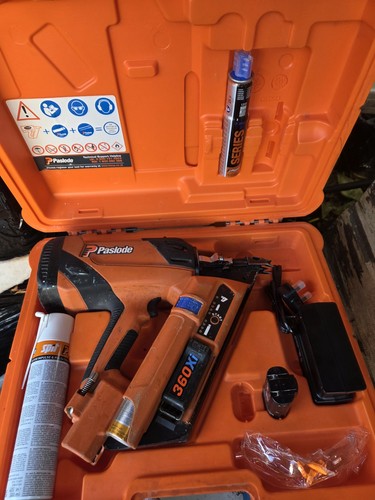 Paslode im360xi first - fix, gas