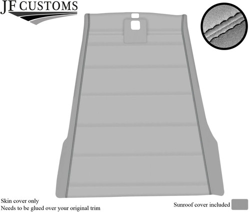 Black stitch roof headlining - headlining, l