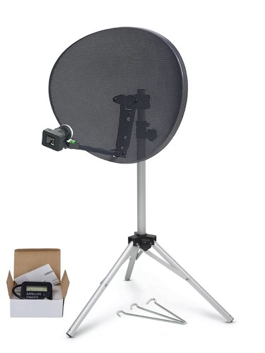 80cm dish quad - dish, tripod
