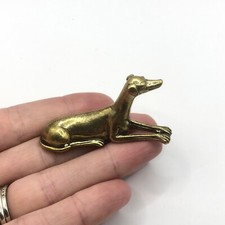 Brass Greyhound Figure