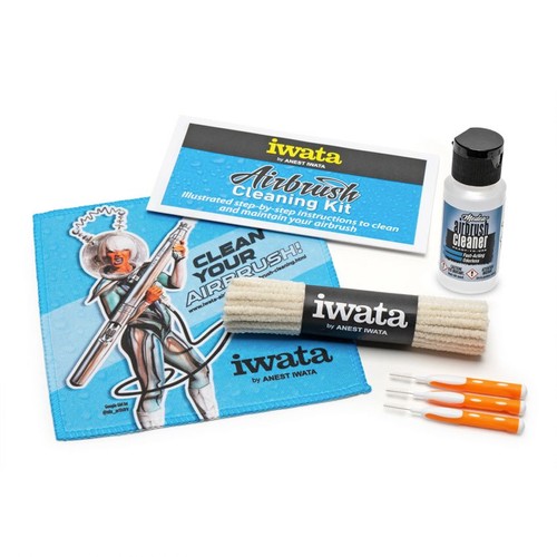 Iwata airbrush cleaning - cleaning, kit