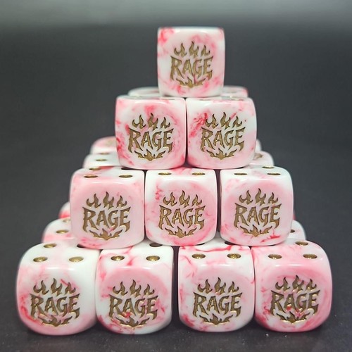Sets rage dice for - of,