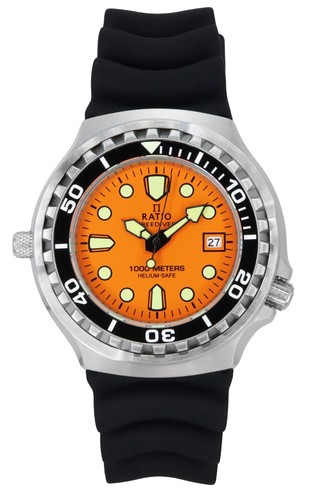 Ratio freediver 1000m quartz - freediver,